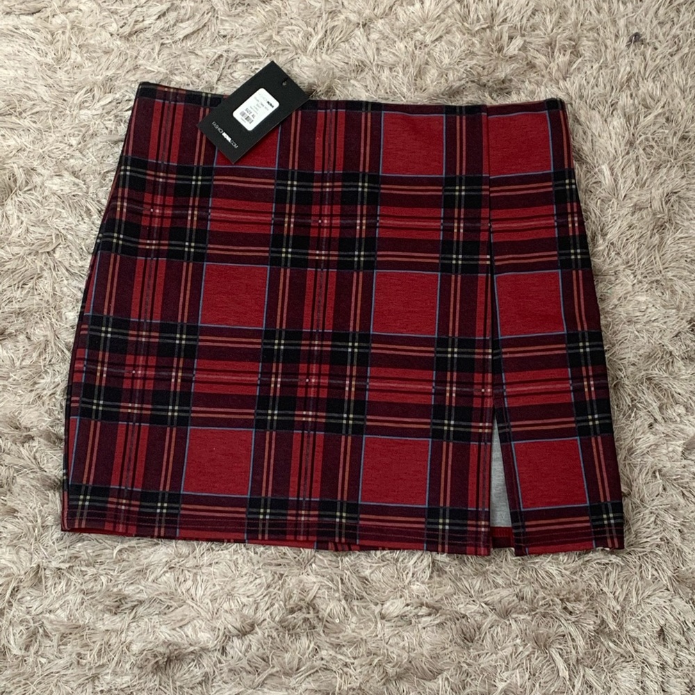 Plaid Skirt